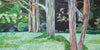 Rainbow Eucalyptus Grove: Canvas Print50x100 cm / 20x40″